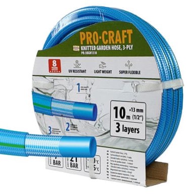 PROCRAFT Crijevo za zalijevanje PR-3KGH1310, 1/2", 10 m